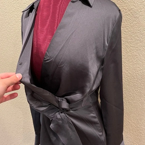 *SOLD* Catherine Malandrino Long Sleeve Blouse - Picture 3 of 12